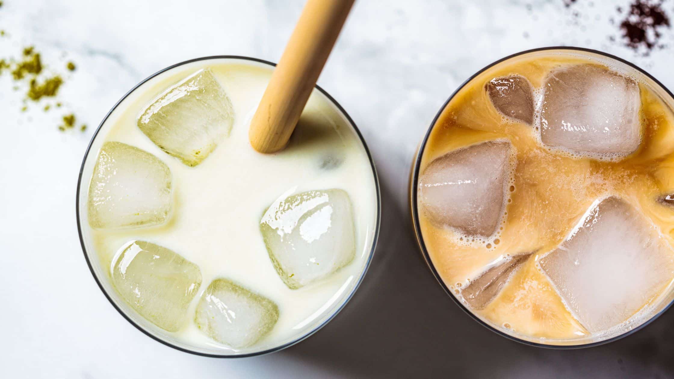 café et thé matcha