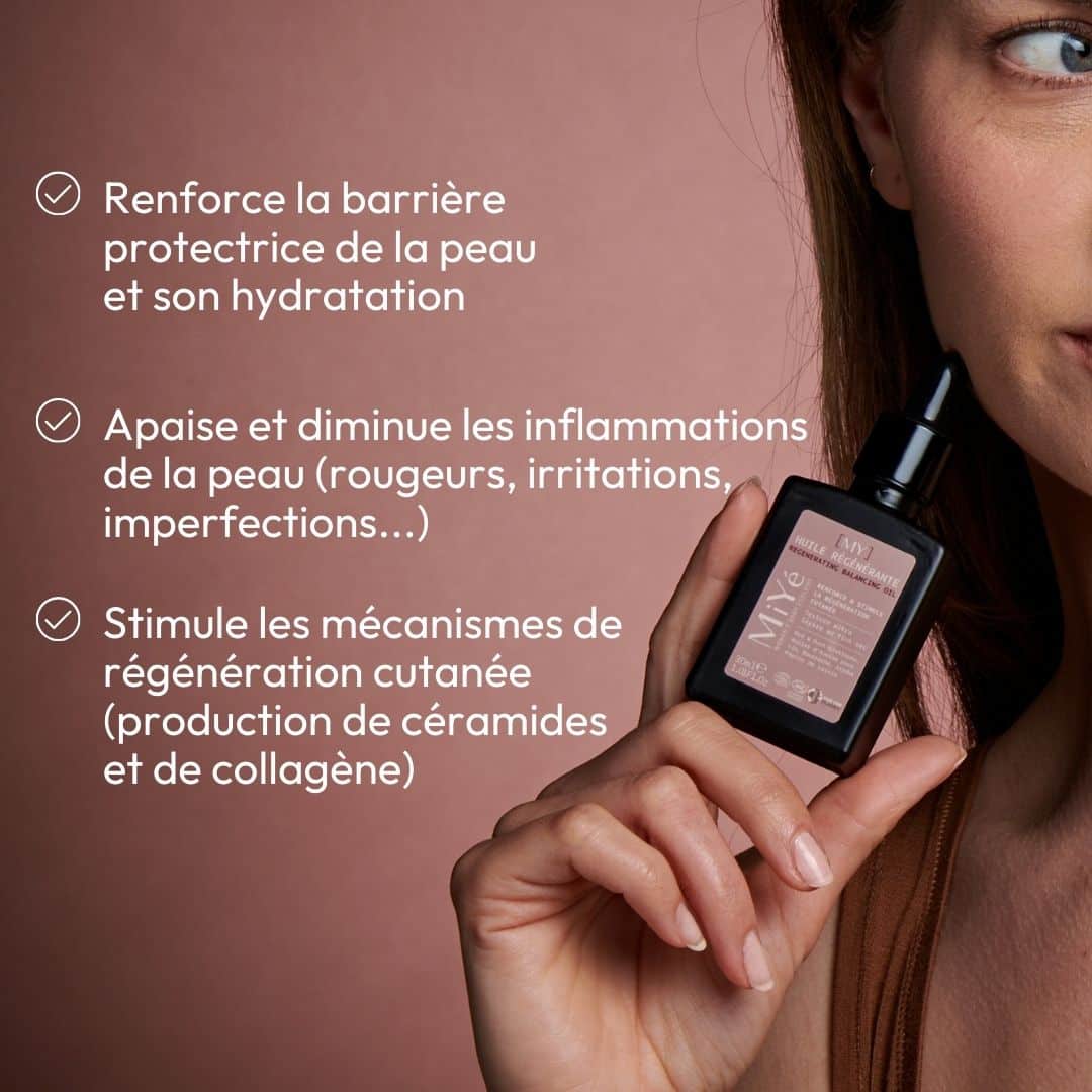 détails huile régénérante