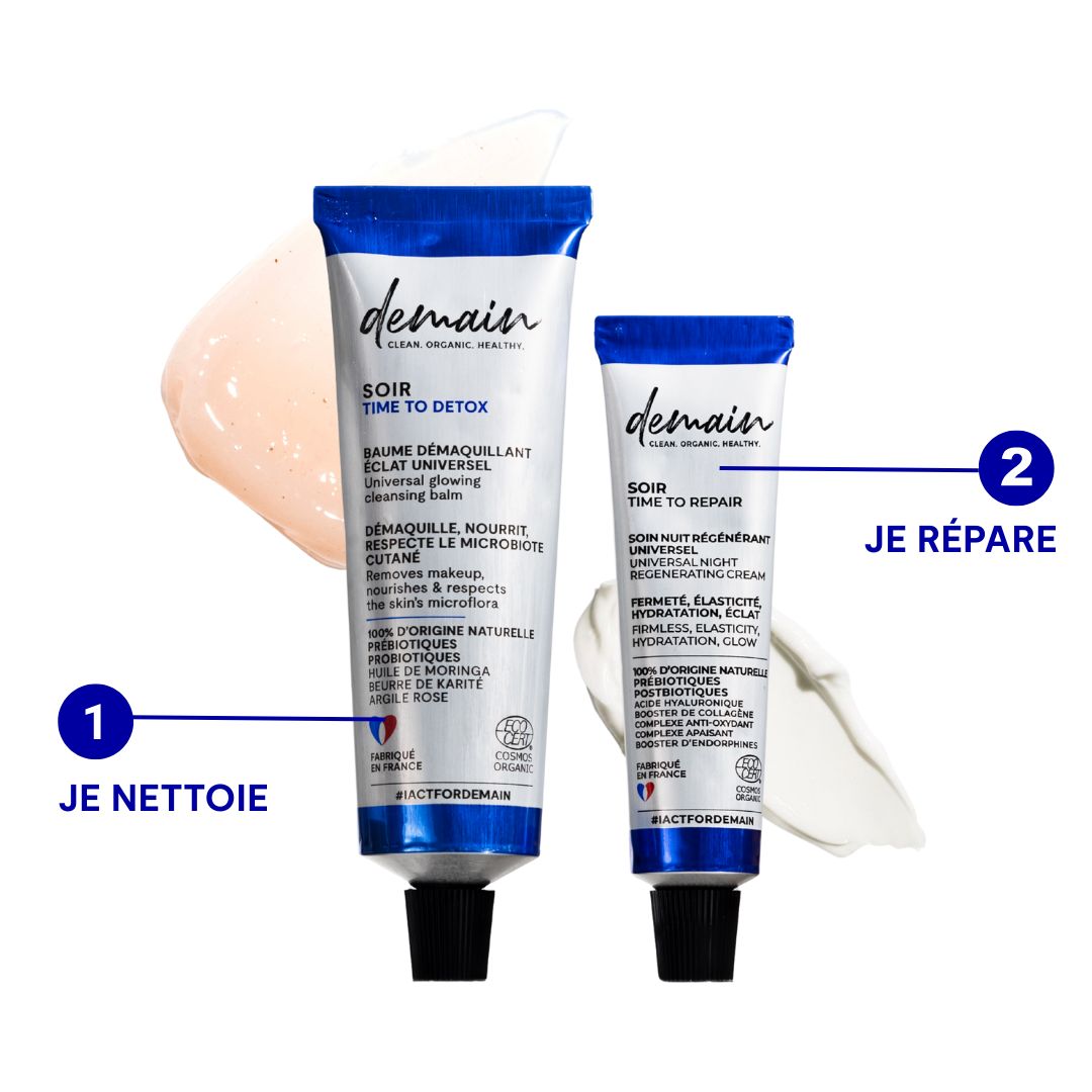 COFFRET ROUTINE BEAUTÉ DU SOIR | DEMAIN BEAUTY