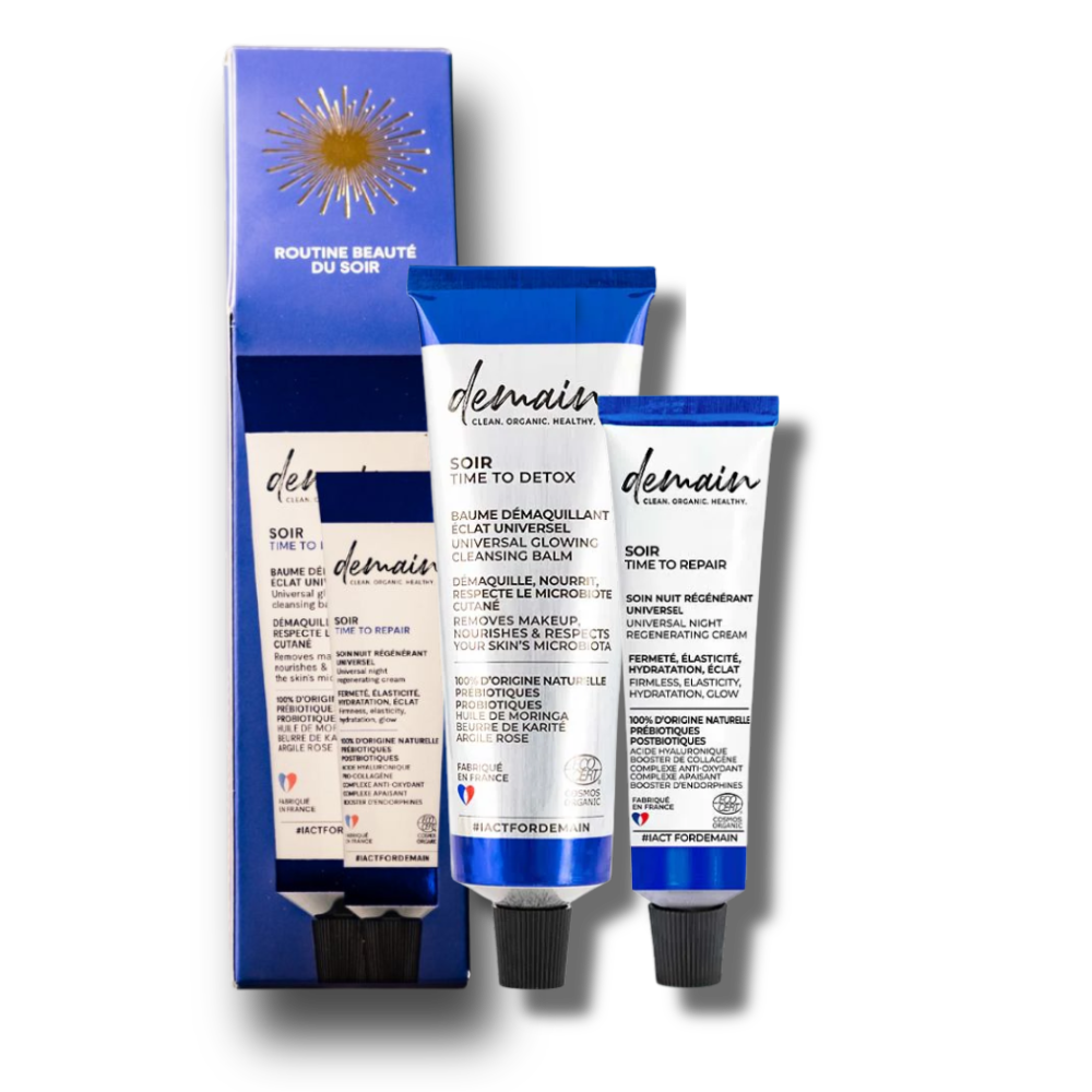 COFFRET ROUTINE BEAUTÉ DU SOIR | DEMAIN BEAUTY