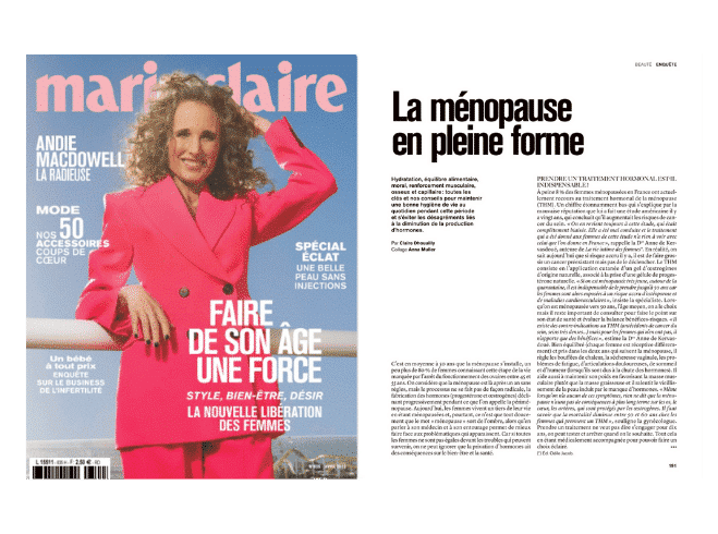 MARIE CLAIRE MARS 2022