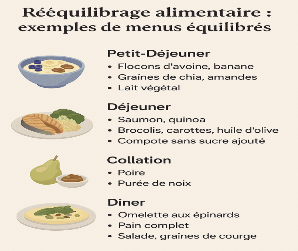 rééquilibrage alimentaire