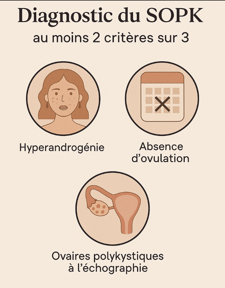 diagnotic du SOPK