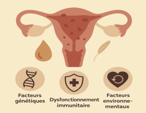 causes de l'endométriose
