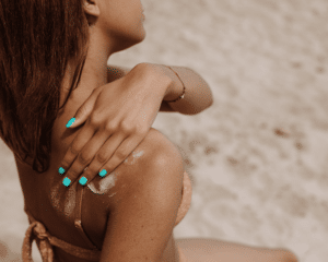 application creme solaire