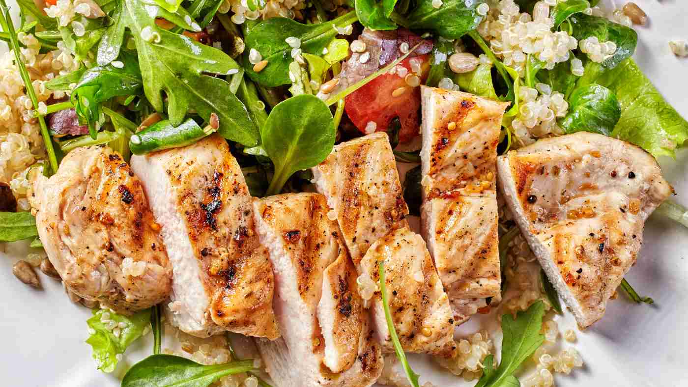 Salade de poulet bannière