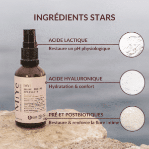 Ingredients Brume intime apaisante