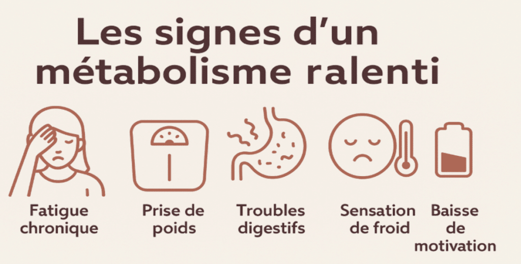 signs of a slow metabolism
